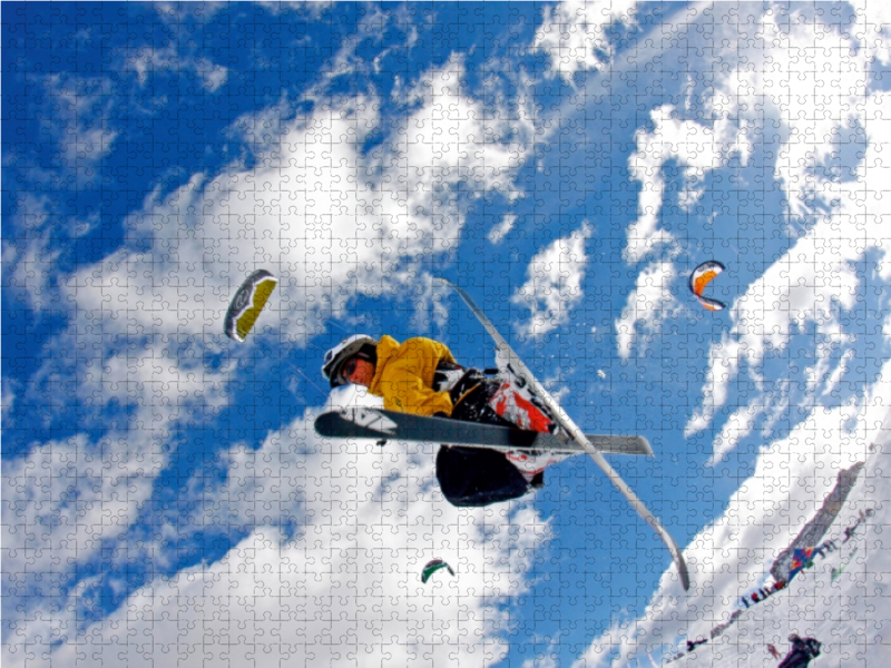 Ein Motiv aus dem Kalender Snowkiting