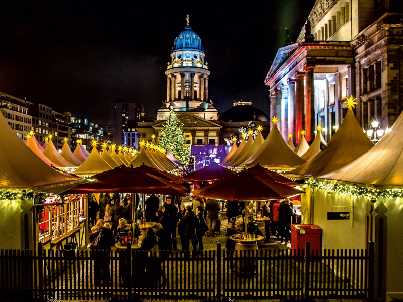 Weihnachtsmarkt auf dem Gendarmenmarkt