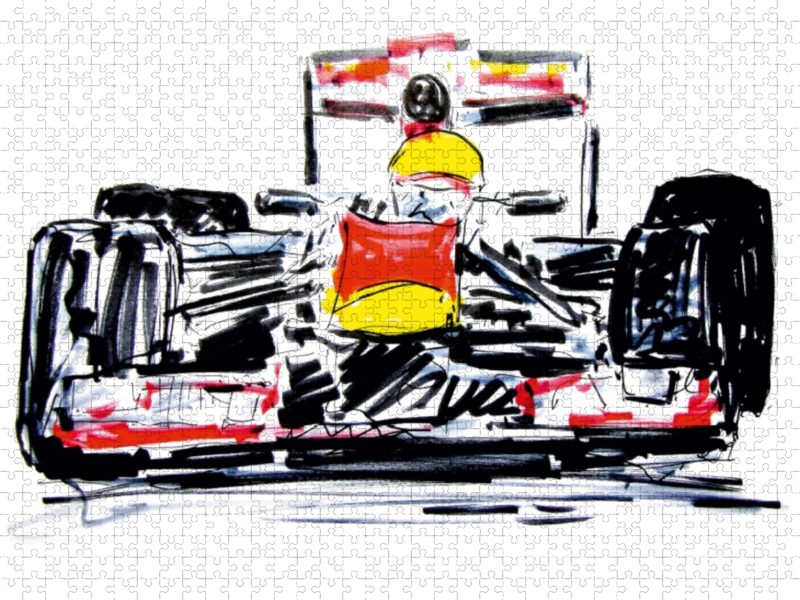 Illustration Red Bull RB 8