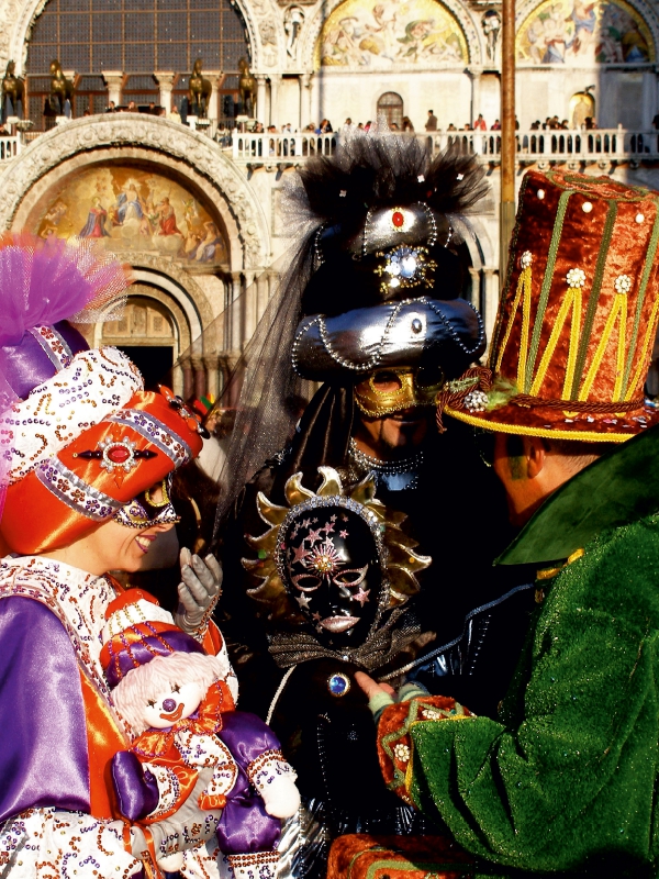 Ein Motiv aus dem Kalender Masken der Sehnsucht - Karneval in Venedig