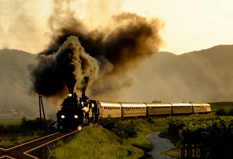 Eisenbahn wie zu Großmutters Zeiten.