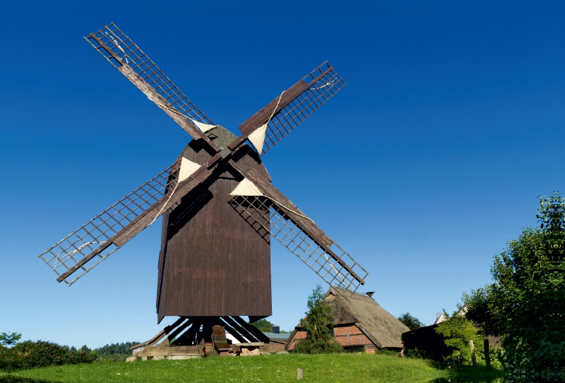 Bockwindmühle in Eldena