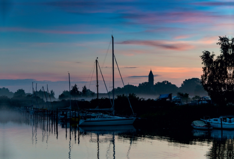 Morgennebel in Wieck