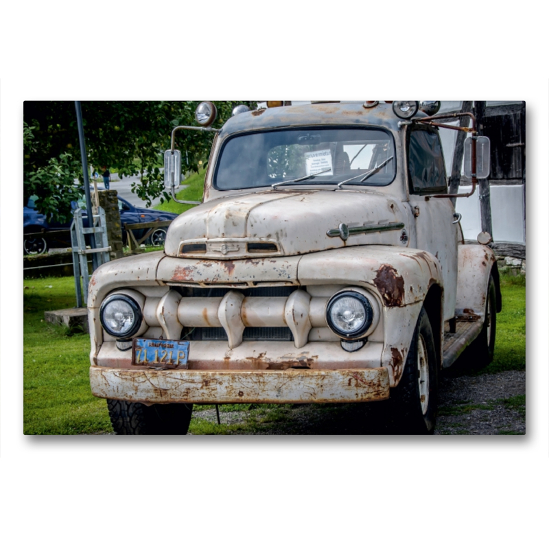 Ein Motiv aus dem Kalender FORD PICK-UPS F 1 - F 100