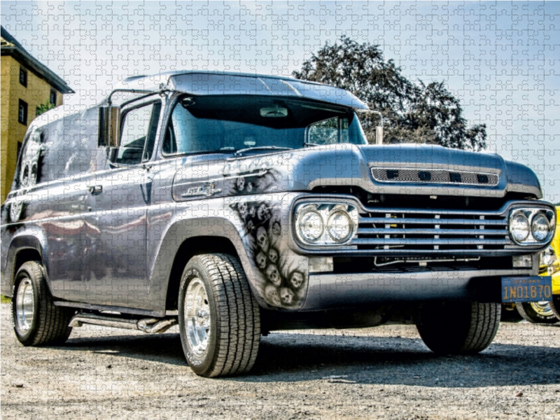 Ein Motiv aus dem Kalender FORD PICK-UPS F 1 - F 100