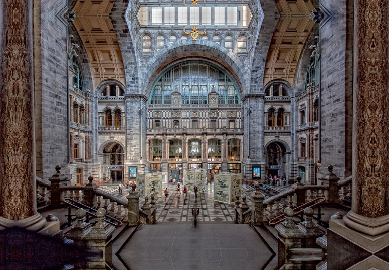 Ein Motiv aus dem Kalender Antwerpens Hauptbahnhof - Eine Reise durch die Zeiten