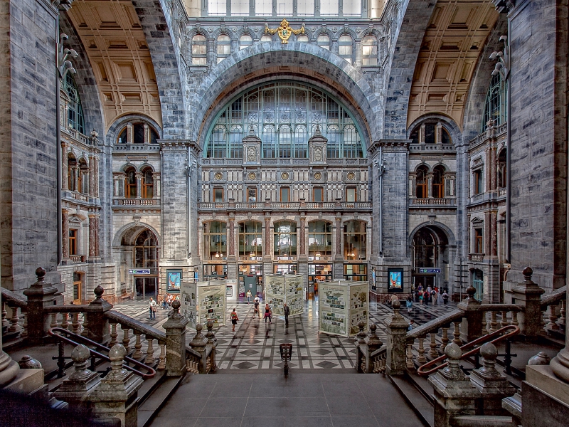 Ein Motiv aus dem Kalender Antwerpens Hauptbahnhof - Eine Reise durch die Zeiten