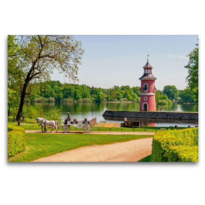 Der Leuchtturm am Großteich in Moritzburg