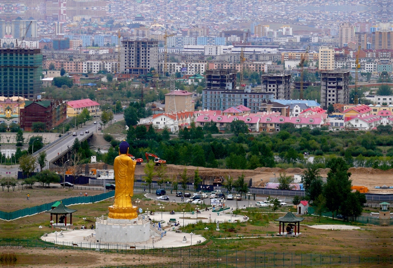 Buddha-Statue in Ulan-Bator