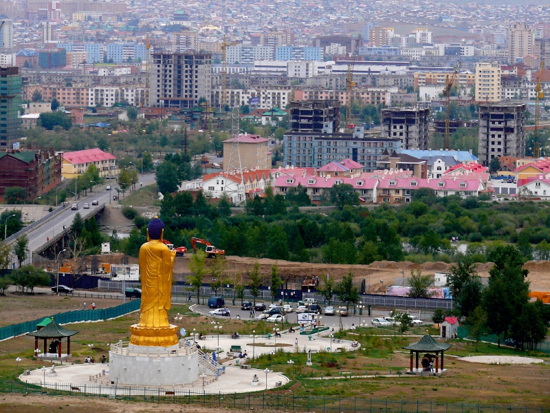 Buddha-Statue in Ulan-Bator