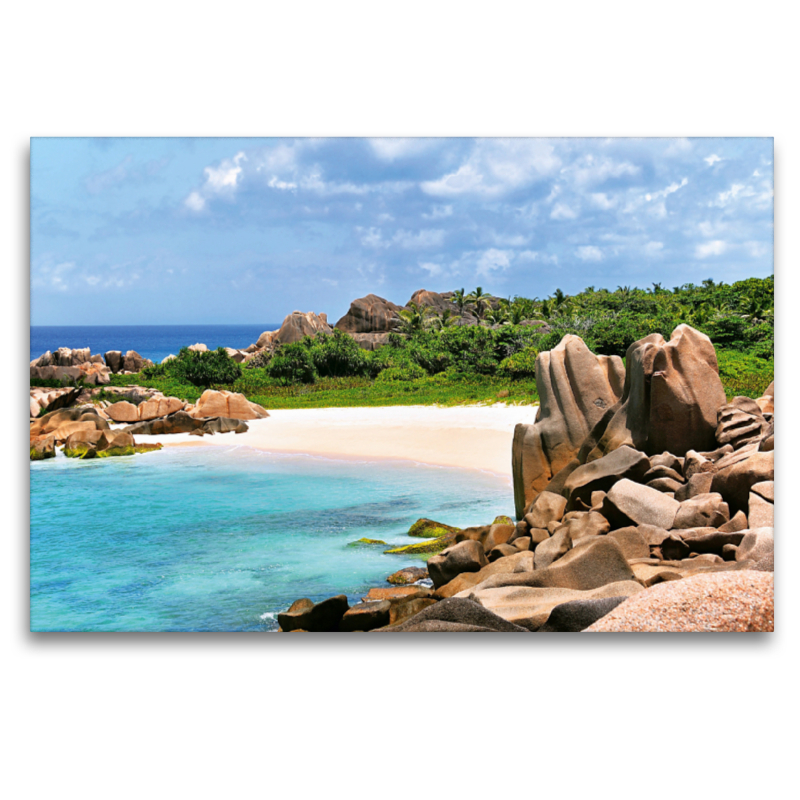 Strandbucht auf La Digue