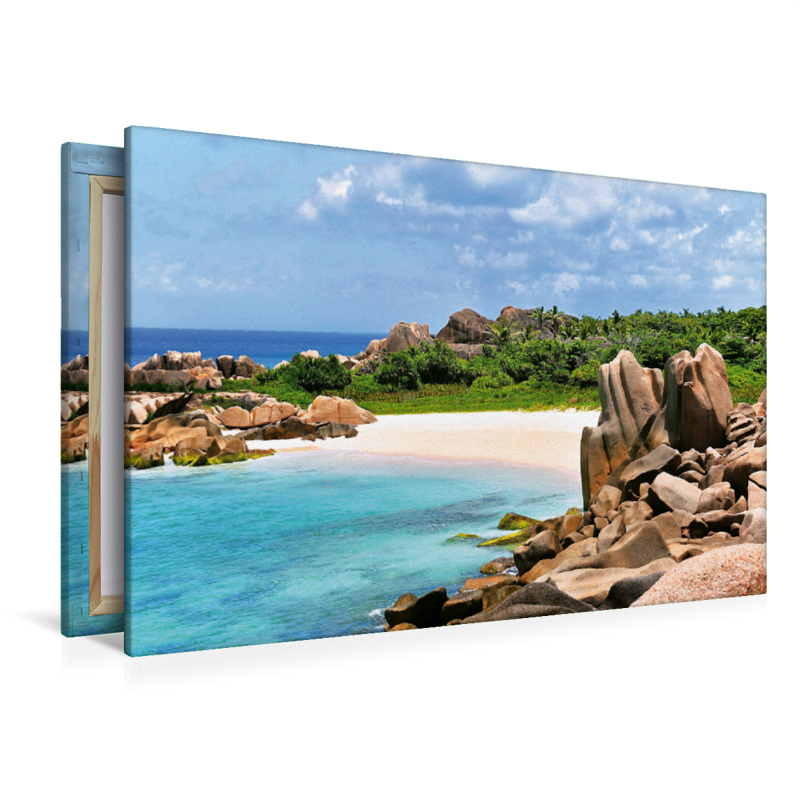 Strandbucht auf La Digue