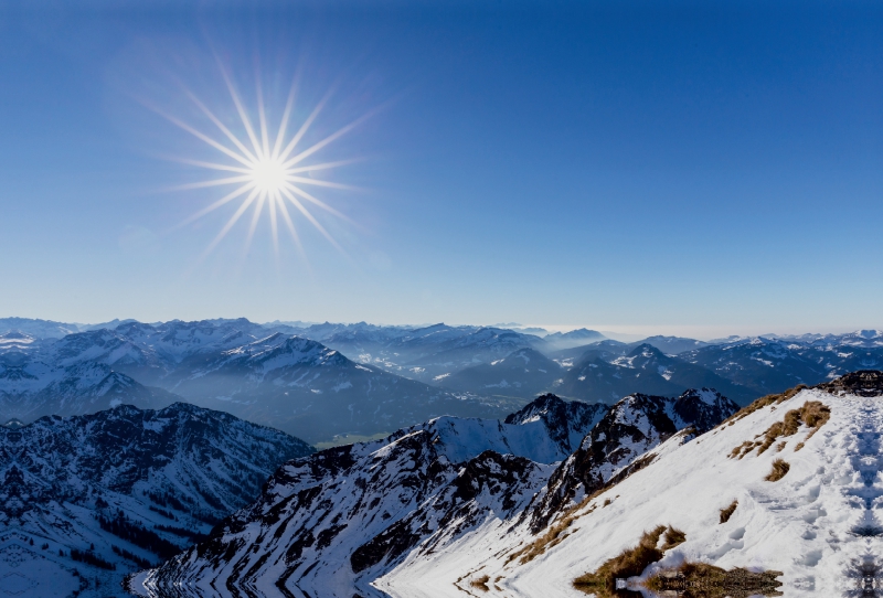 Blick vom Nebelhorn