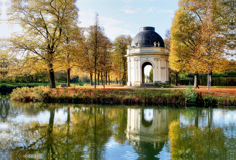 Pavillon - Südöstliche Ecke des Gartens