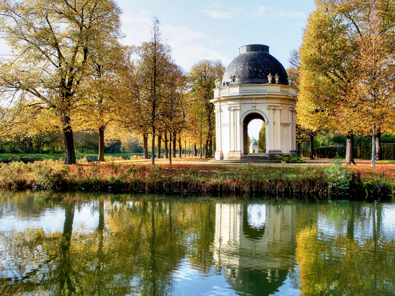 Pavillon - Südöstliche Ecke des Gartens