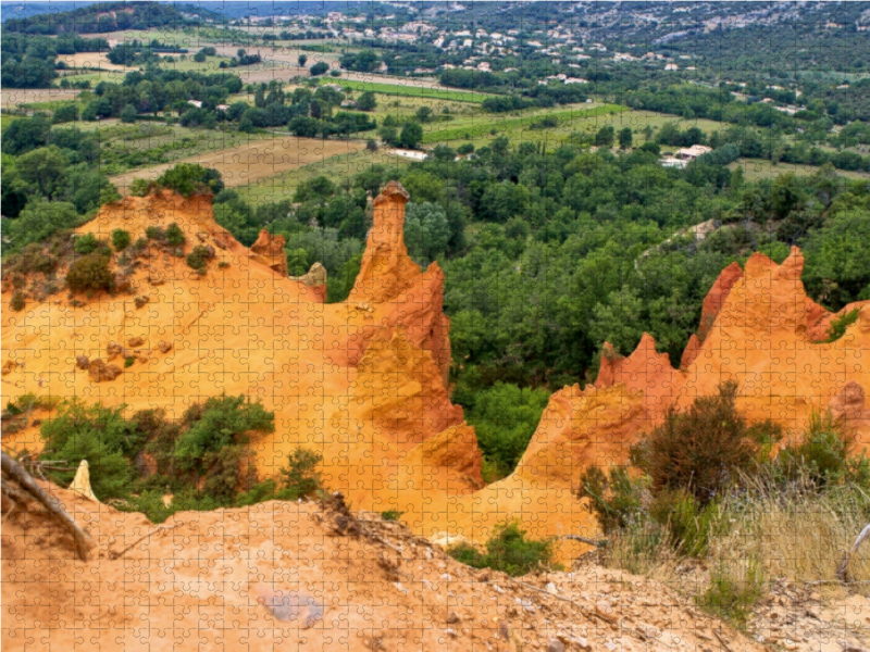 Ockerfelsen von Rustrel