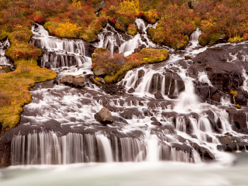 Hraunfossar