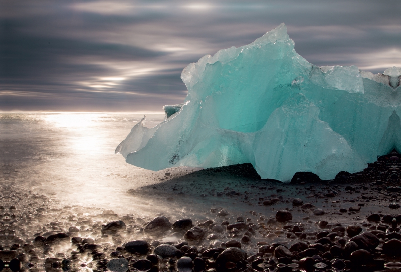 Islands Eis rund um den Jökulsàrlòn