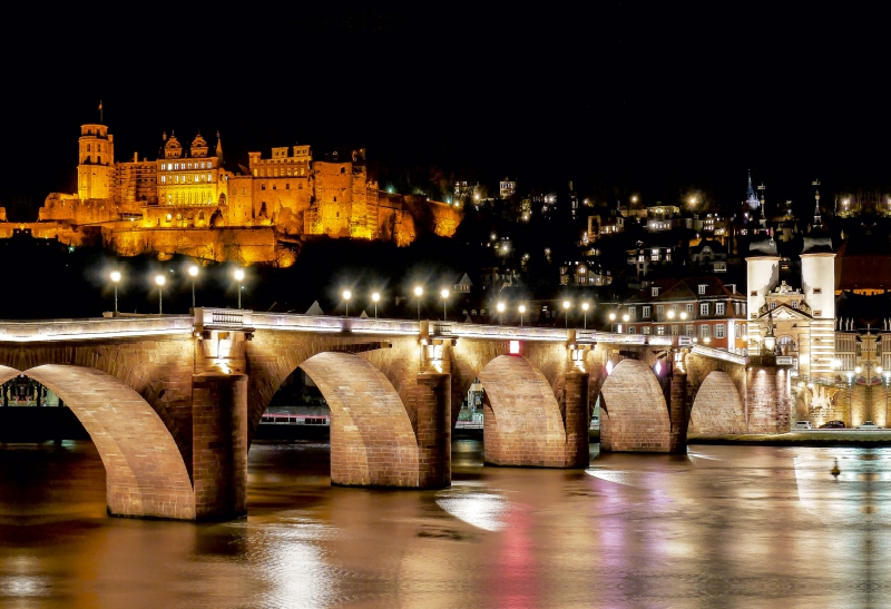 Heidelberg - Schloss und Alte Brücke