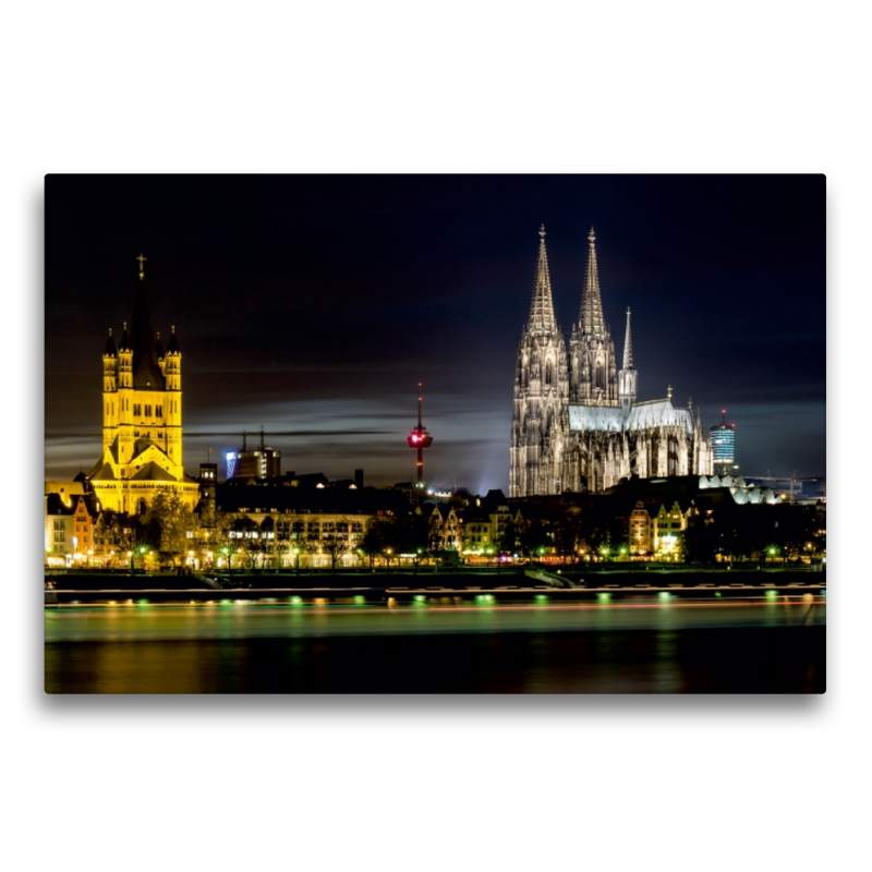 Köln - Panorama mit Dom und Groß St. Martin