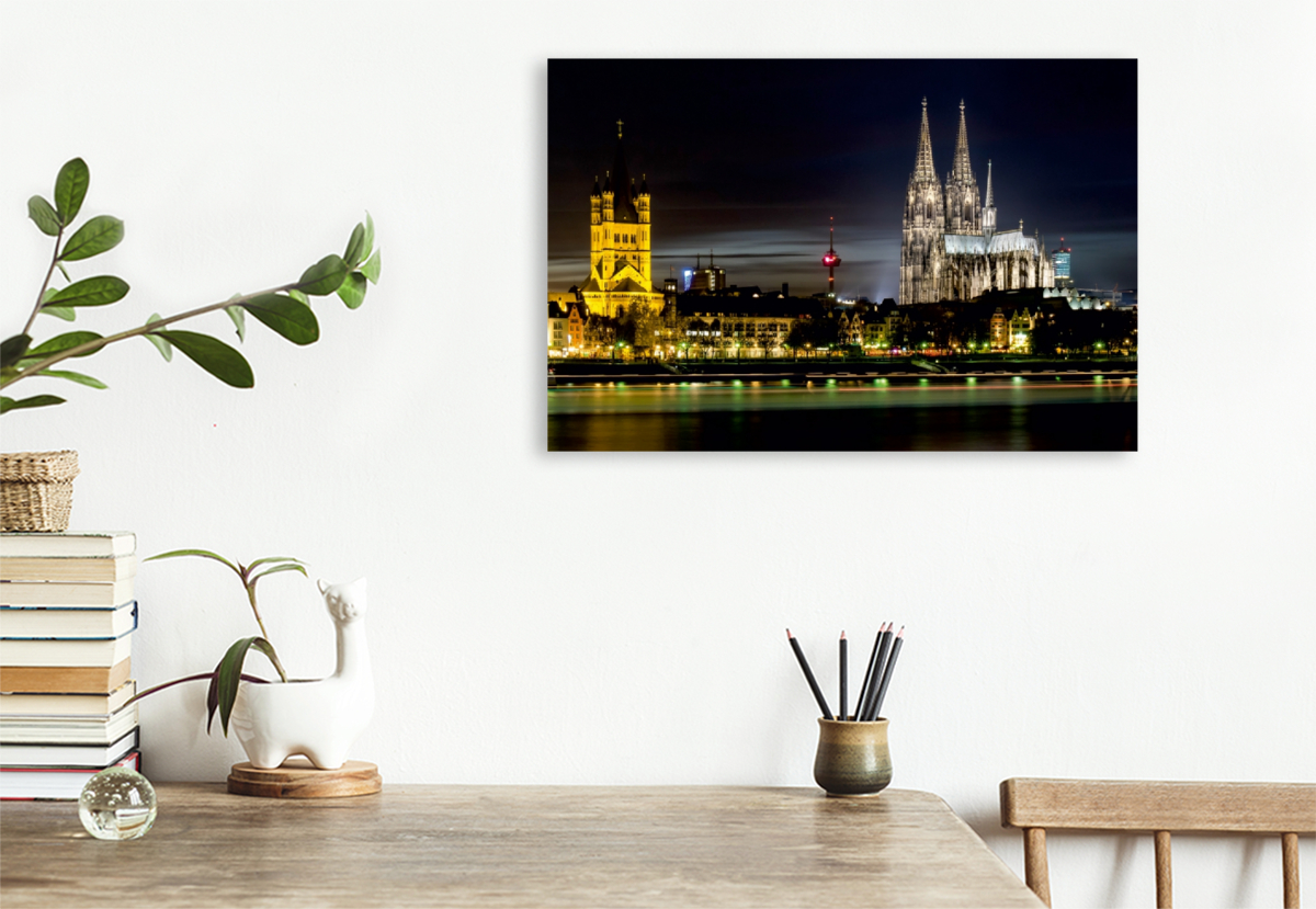 Köln - Panorama mit Dom und Groß St. Martin