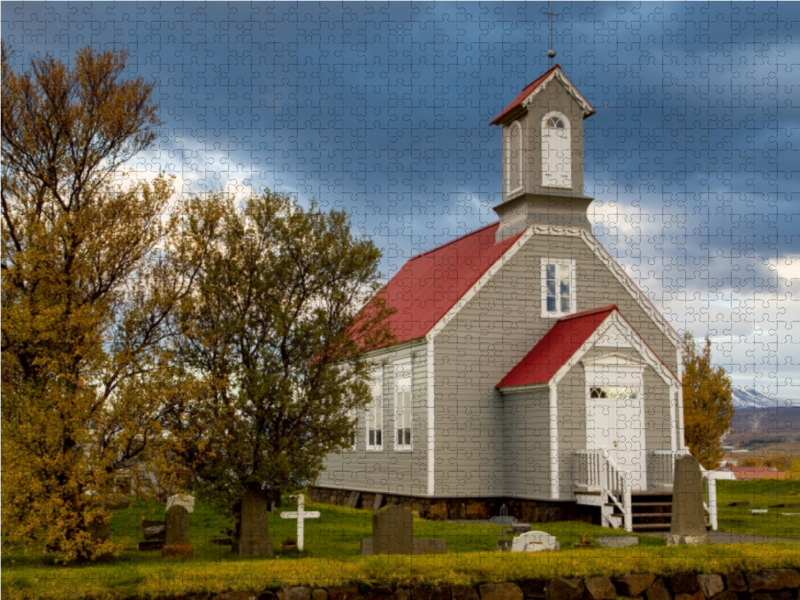 Die alte Kirche von Reykholt