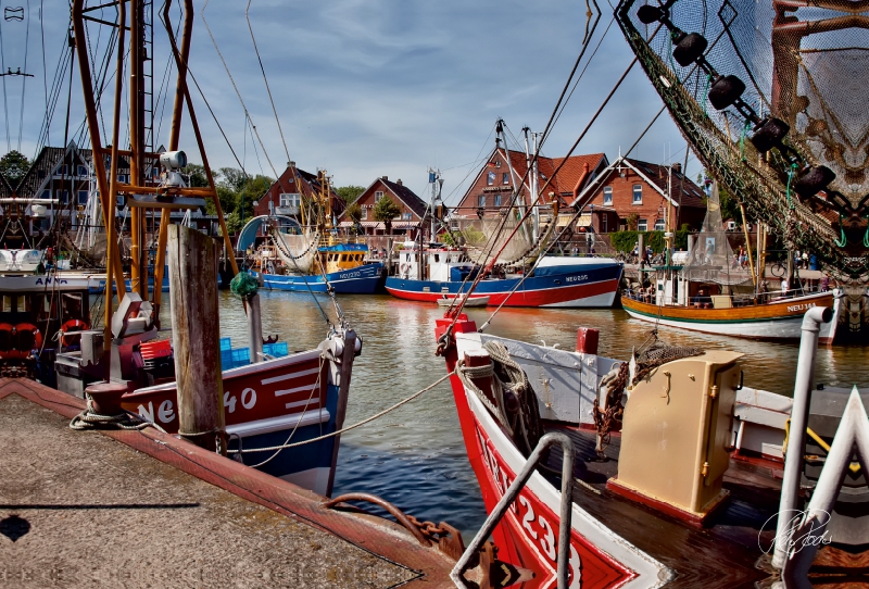 Im Hafen von Neuharlingersiel