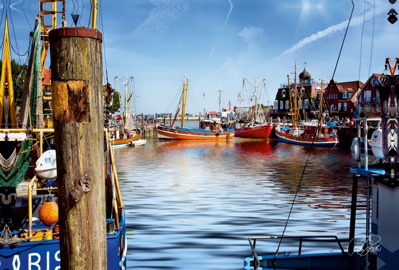 Im Hafen von Neuharlingersiel