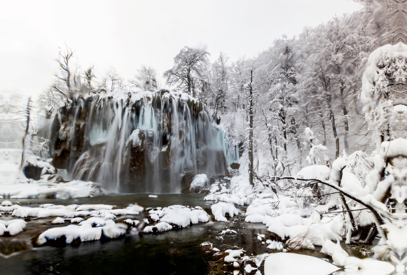 Ein Motiv aus dem Kalender Winterimpressionen Nationalpark Plitvice