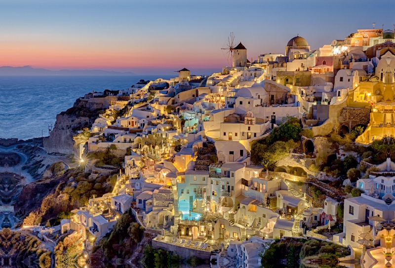 Santorini - 'Leuchtende Städte'