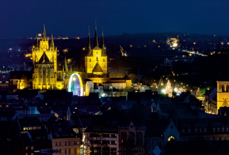 Erfurt - Mariendom und Severikirche