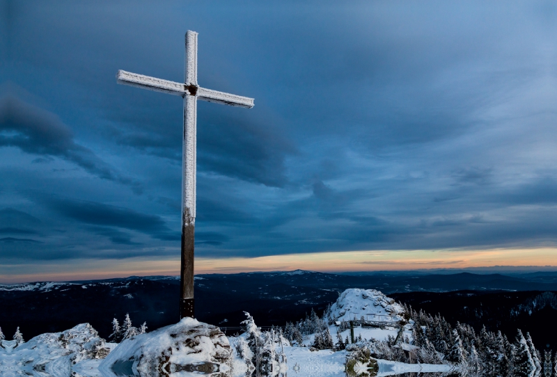 Gipfelkreuz Großer Arber