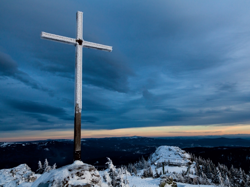 Gipfelkreuz Großer Arber