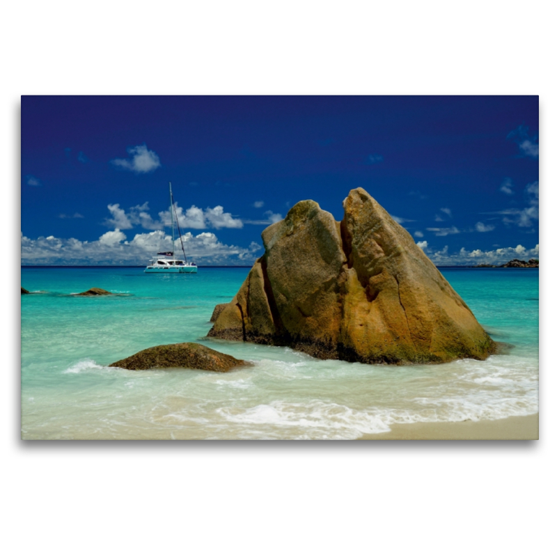 Anse Lazio - Bucht auf der Seychellen-Insel Praslin