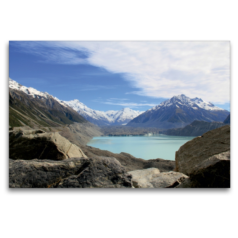 Tasman Glacier mit Gletschersee