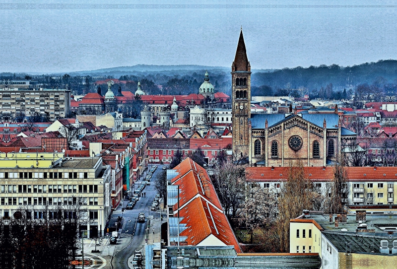 St. Peter und Paul Kirche, Nauener Tor und Stadtverwaltung von Potsdam