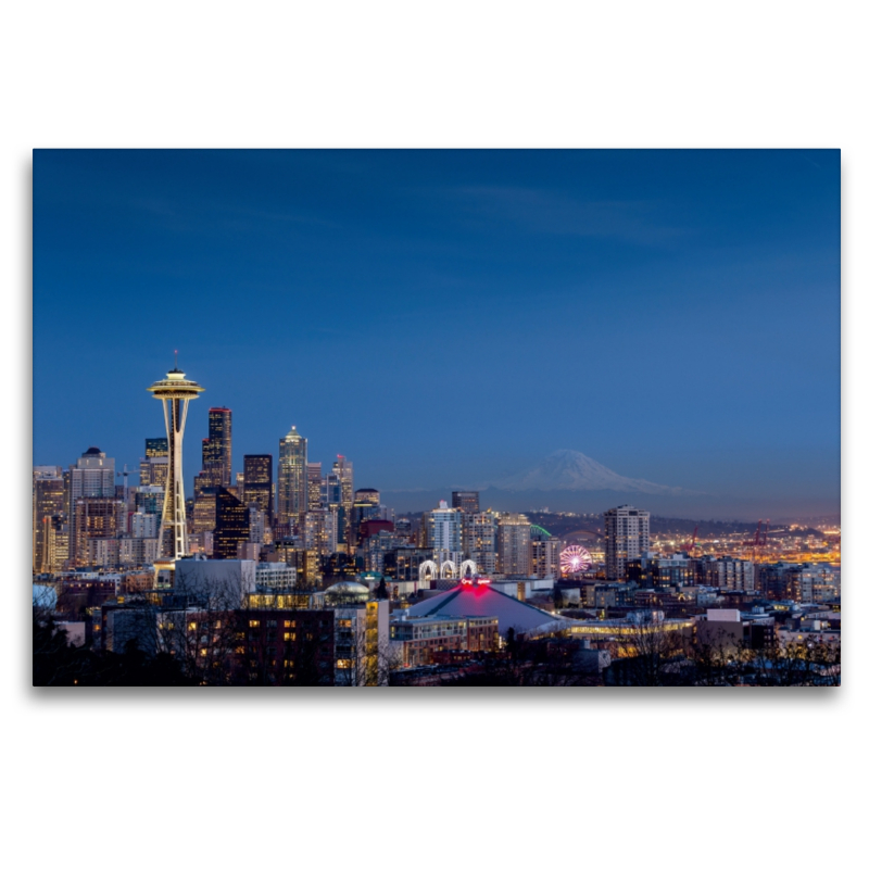 Seattle Skyline at Night