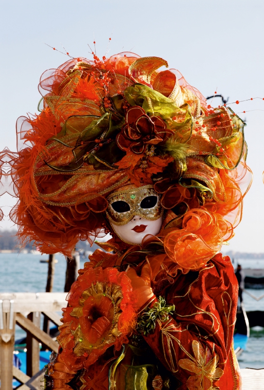 Ein Motiv aus dem Kalender Karneval in Venedig - Phantasievolle Masken