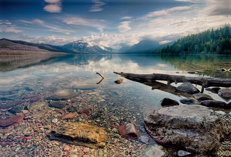 Lake McDonald - Glacier National Park Montana - USA