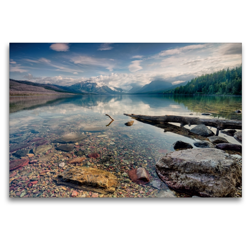 Lake McDonald - Glacier National Park Montana - USA