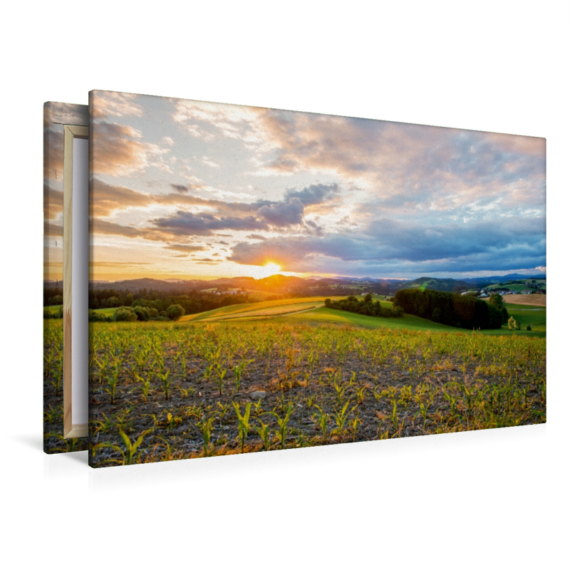 Sonnenuntergang in Hutthurm
