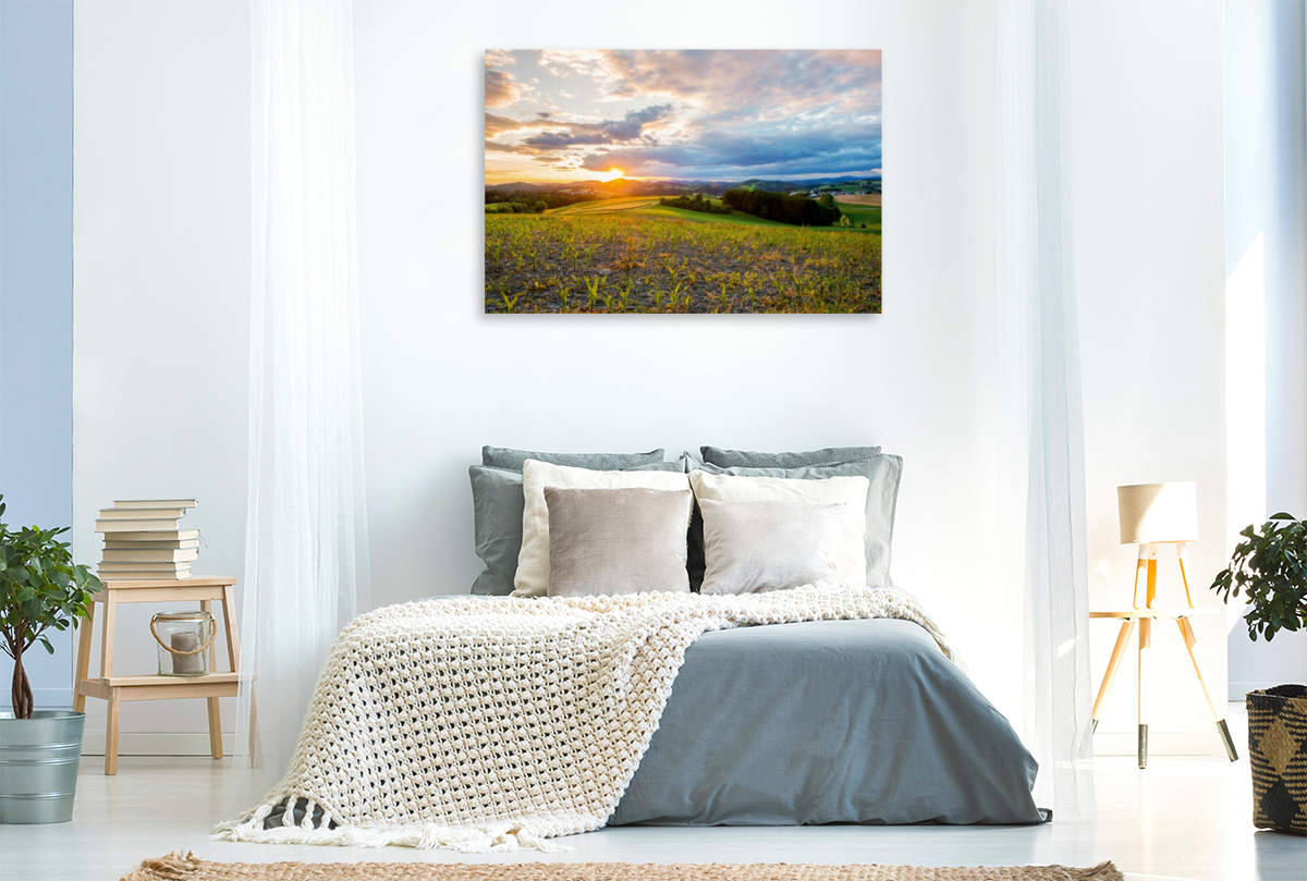 Sonnenuntergang in Hutthurm