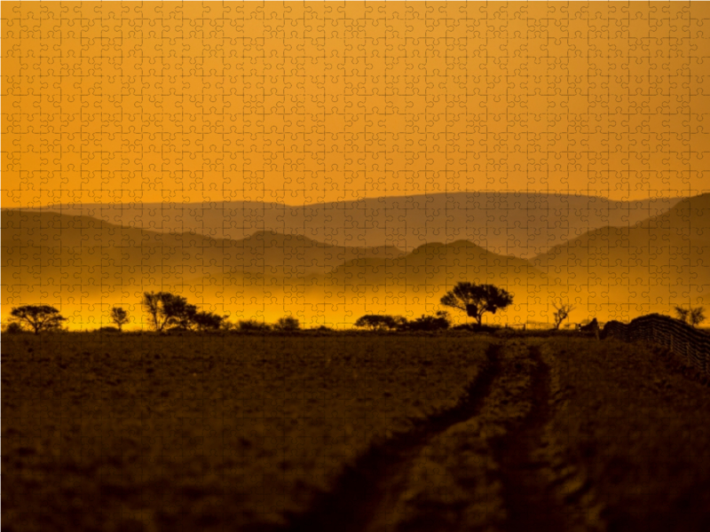 Abendstimmung in der Namib