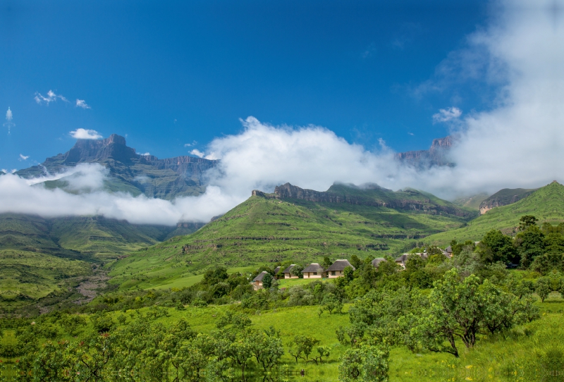 Amphitheater Drakensberg im Royal Natal-Nationalpark