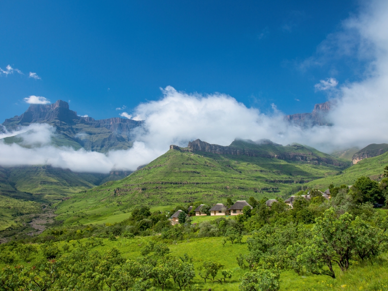 Amphitheater Drakensberg im Royal Natal-Nationalpark