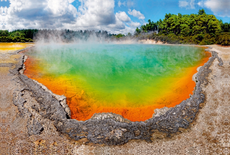 Champagne Pool, Rotorua, Neuseeland