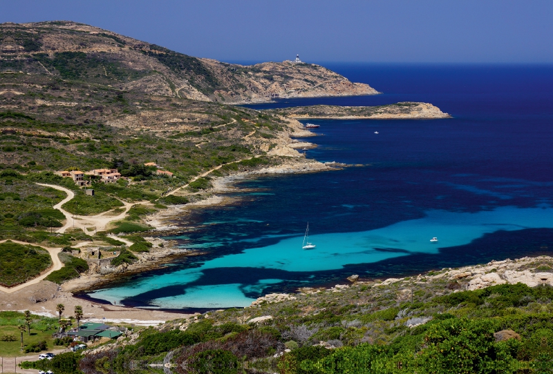 Baie de Revellata, Korsika im Nordwesten