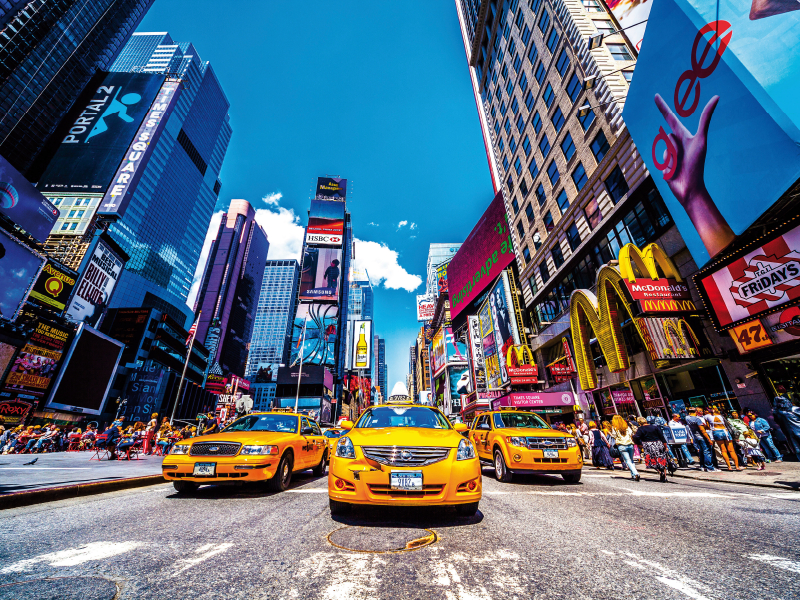 Times Square Taxis