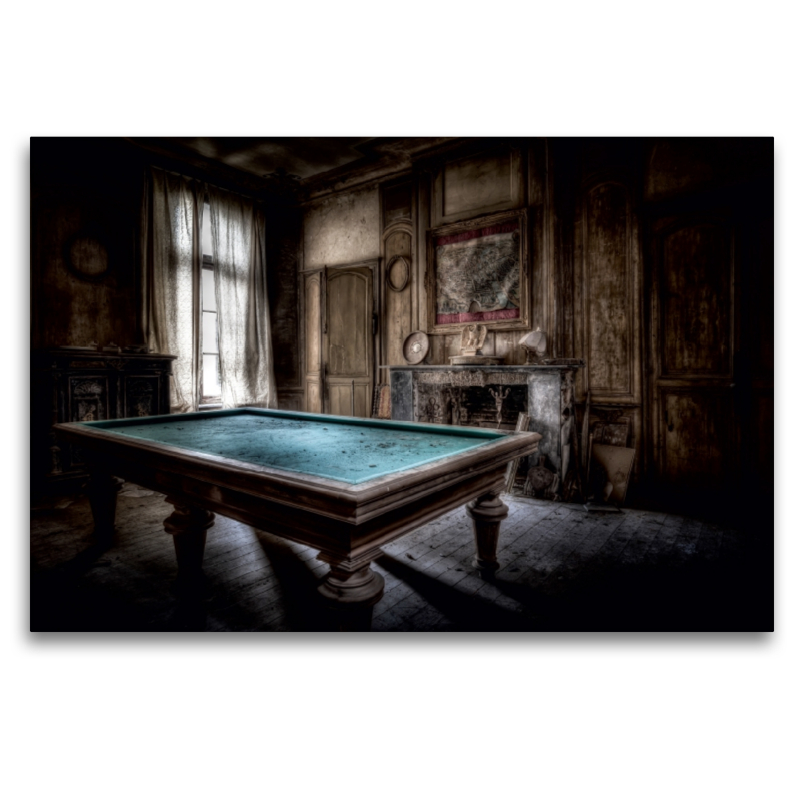 'Billard' - altes, verlassenes Chateau in Frankreich