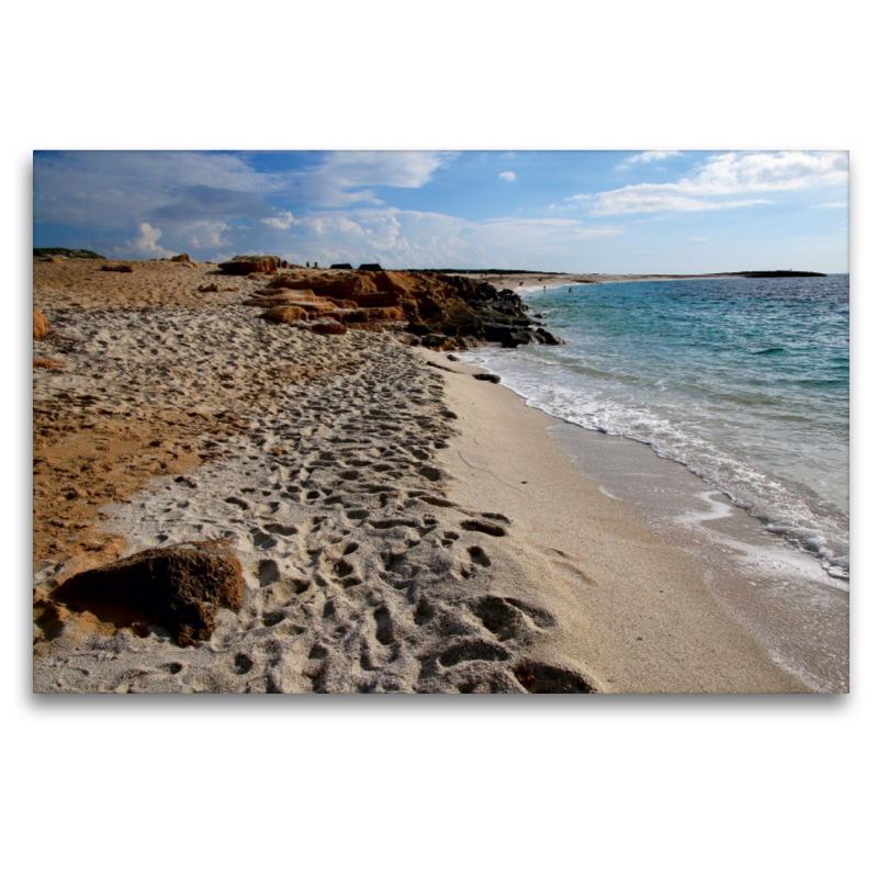 Is Arutas Strand, Sardinien